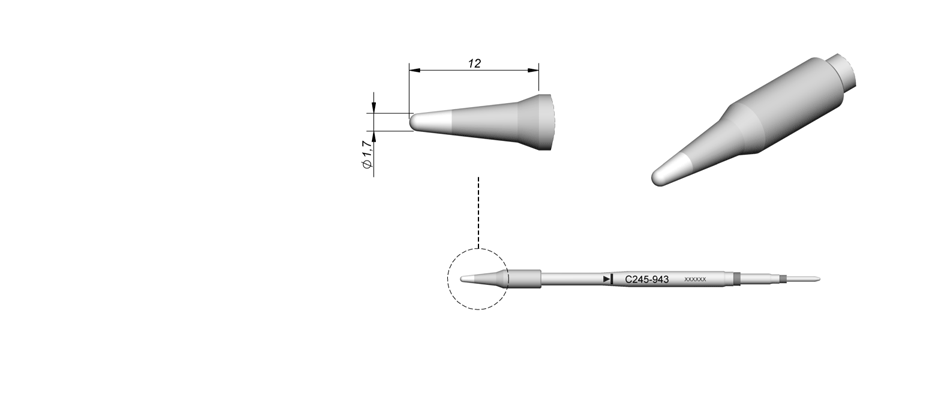 C245943 - Cartridge for T245 handpiece